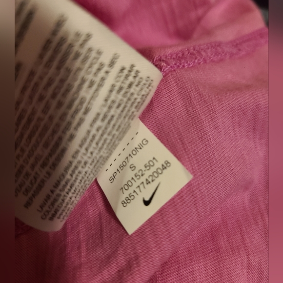 Nike pink tank top - Size small women's - Picture 5 of 6